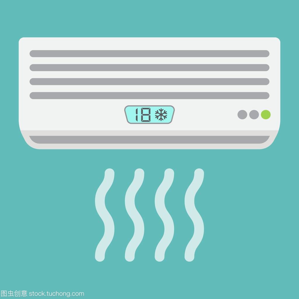 空调平面图标、 电灯和电器